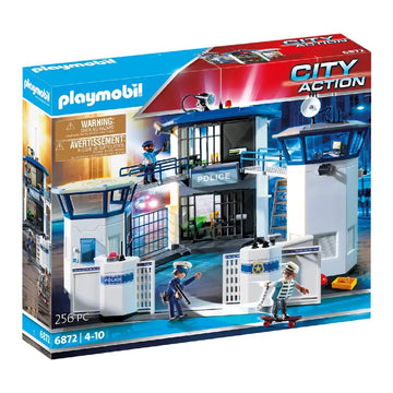 PLAYMOBIL® City Life Polizei-Kommandozentrale mit Gefängnis 6872 - Mr.bricksANDmore