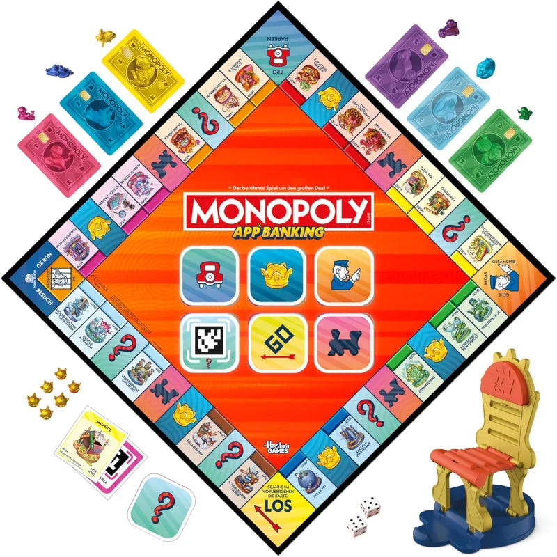 Hasbro Gaming - Monopoly App Banking - Mr.bricksANDmore