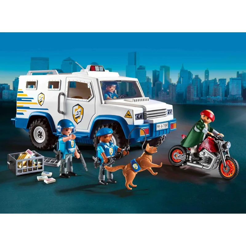 Playmobil Action Heroes 71597 Geldtransporter - Mr.bricksANDmore