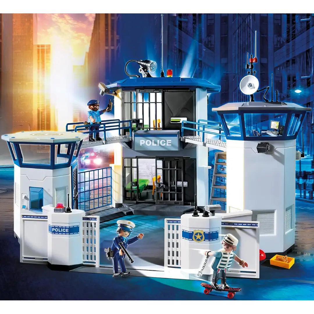 PLAYMOBIL® City Life Polizei-Kommandozentrale mit Gefängnis 6872 - Mr.bricksANDmore