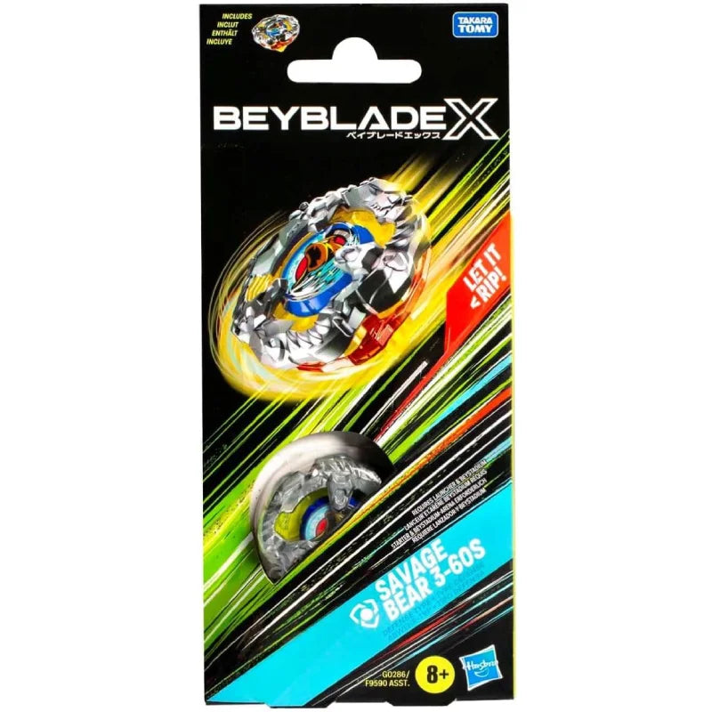 Hasbro Beyblade X Savage Bear3-60S Kreisel Booster Pack