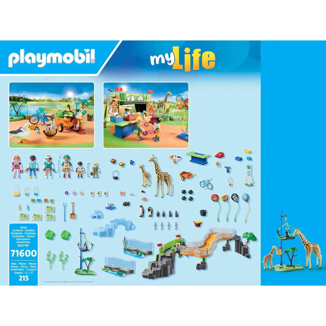 PLAYMOBIL MyLife 71600 Mein großer Erlebnis-Zoo - Mr.bricksANDmore