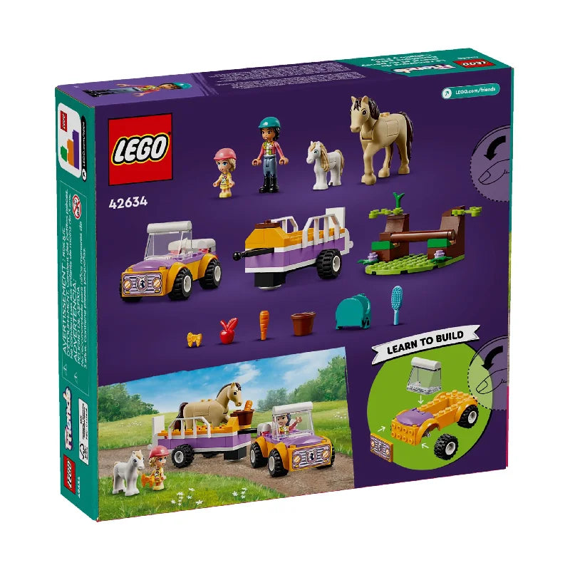 LEGO® Friends 42634 Pferde- und Pony-Anhänger