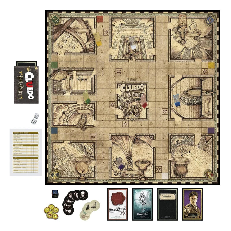 Hasbro Wizarding World - Cluedo Harry Potter F1240100 - Mr.bricksANDmore