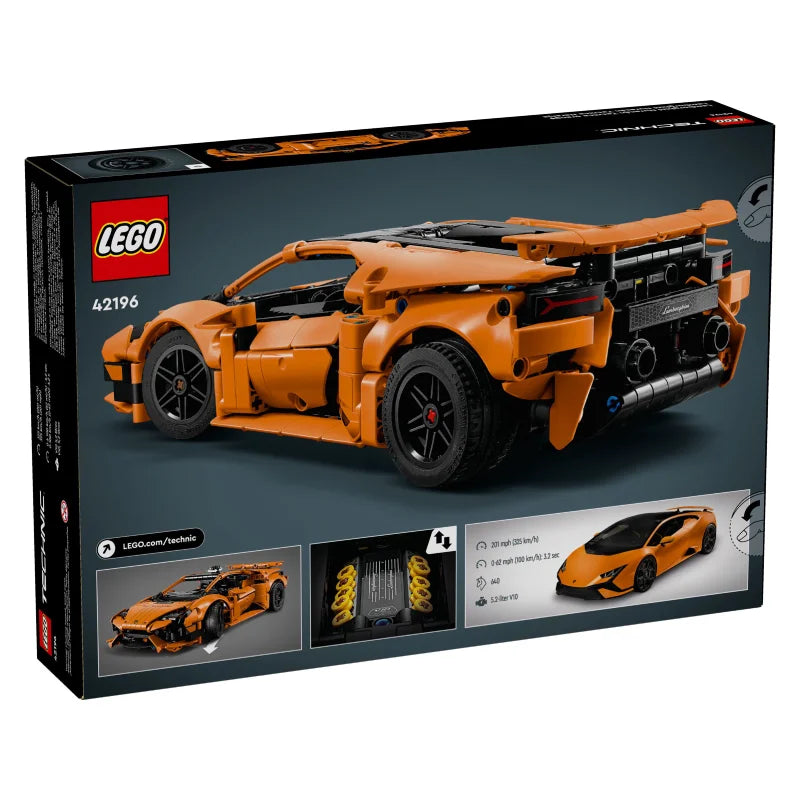 LEGO® Technic 42196 Lamborghini Huracán Tecnica Orange
