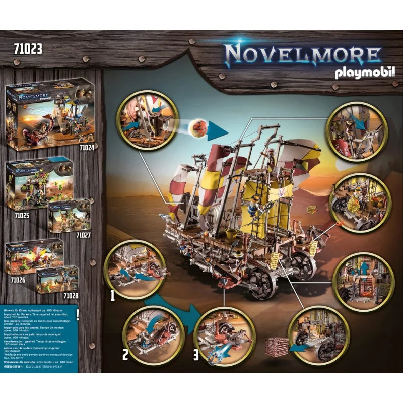 Playmobil 71023 Novelmore Sal'ahari Sands Sand Stormer - Mr.bricksANDmore