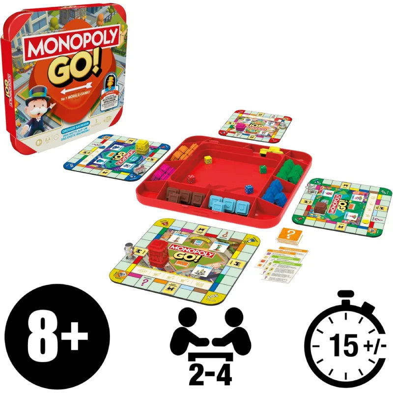 Monopoly GO! Brettspiel 589855 - Mr.bricksANDmore