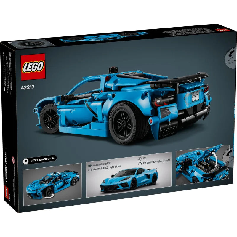 LEGO® Technic 42217 Chevrolet Corvette Stingray in Blau - Mr.bricksANDmore