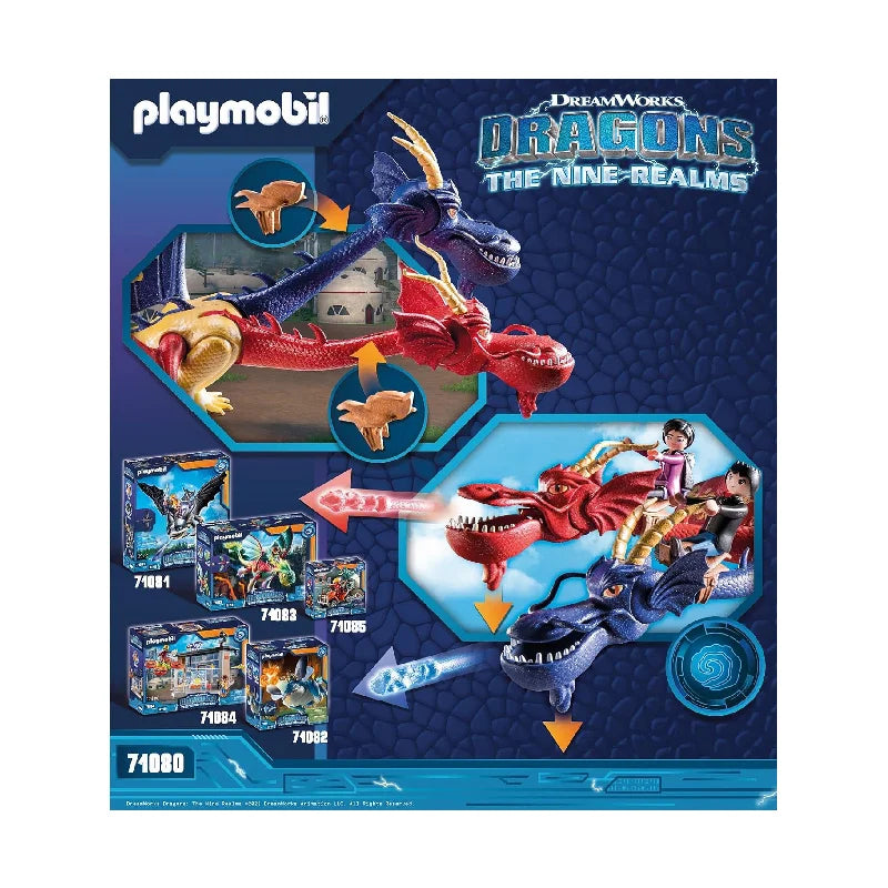 Playmobil  Dragons 71080 The Nine Realms - Wu & Wei mit Jun