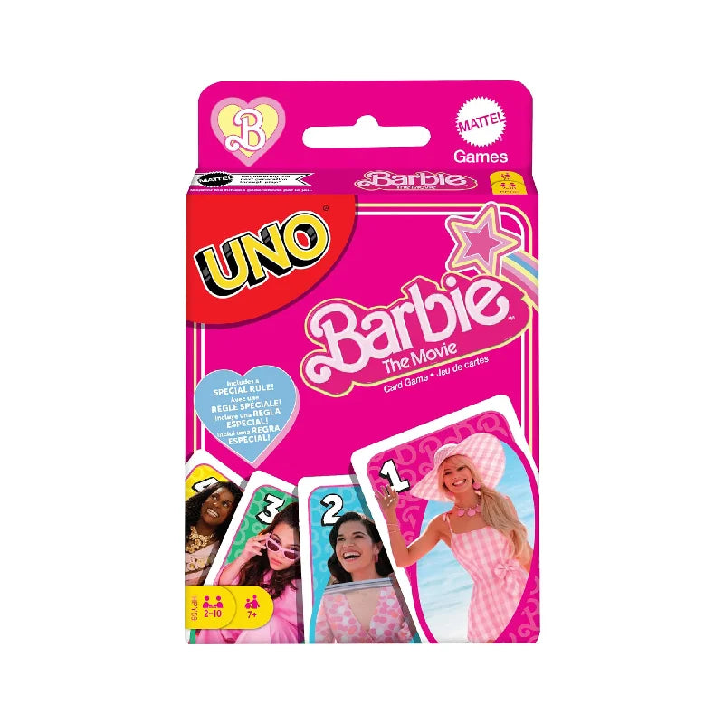 Mattel Games UNO Barbie The Movie - Kartenspiel HPY59 - Mr.bricksANDmore