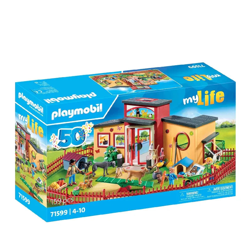 Playmobil MyLife 71599 Tierhotel 'Pfötchen' - Mr.bricksANDmore