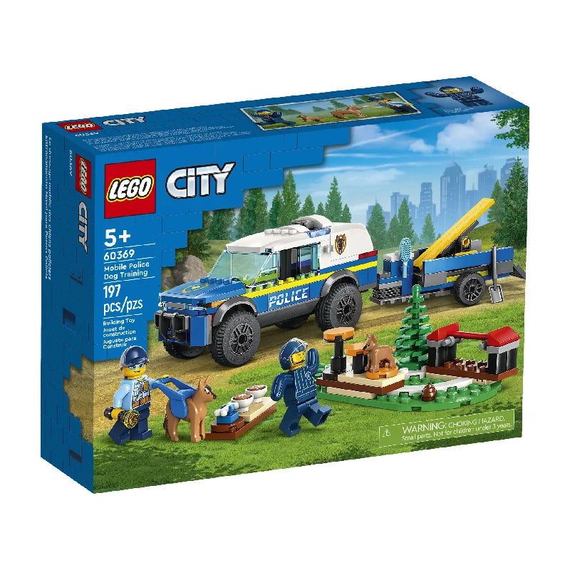 LEGO® City 60369 Mobiles Polizeihunde-Training - Mr.bricksANDmore