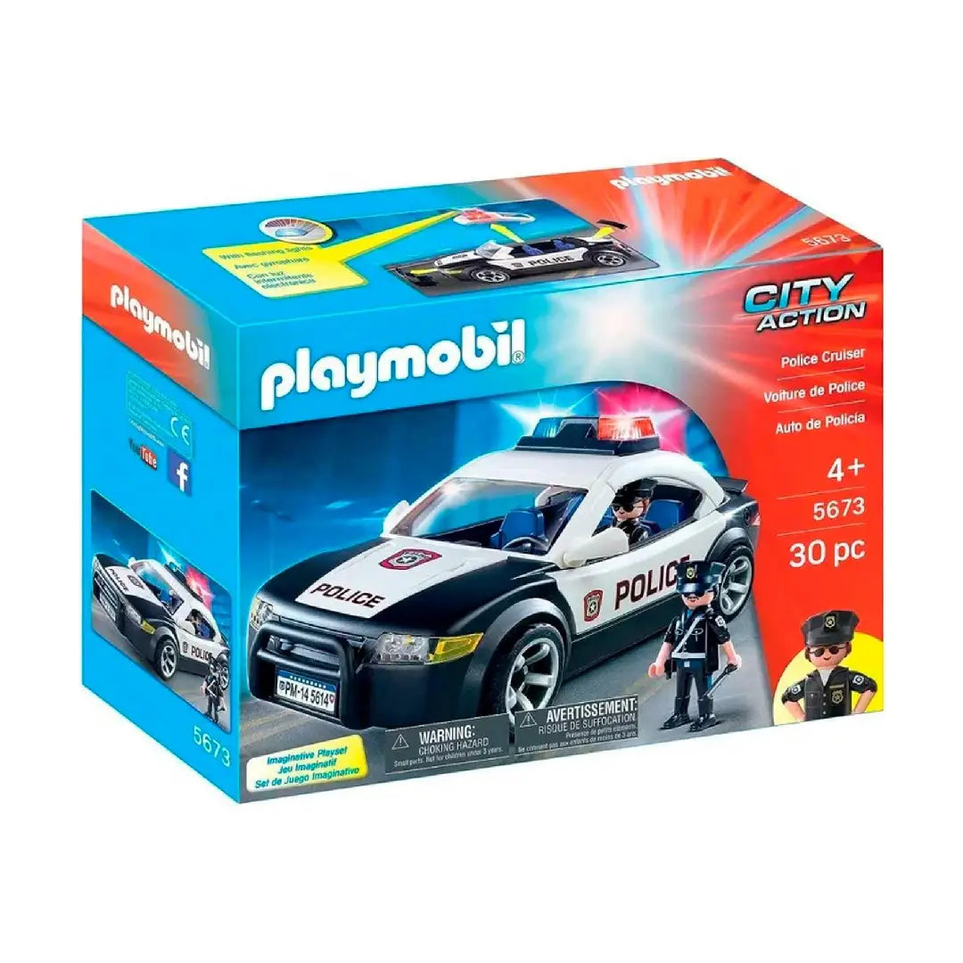 PLAYMOBIL City Action 5673 Polizeifahrzeug - Mr.bricksANDmore