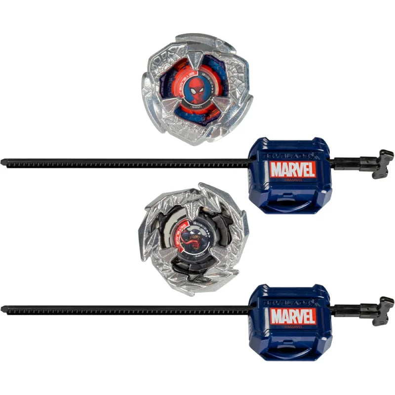 Hasbro Beyblade X Marvel Collab Spider-Man 3-60F vs. Venom 3-80N Multipack - Mr.bricksANDmore
