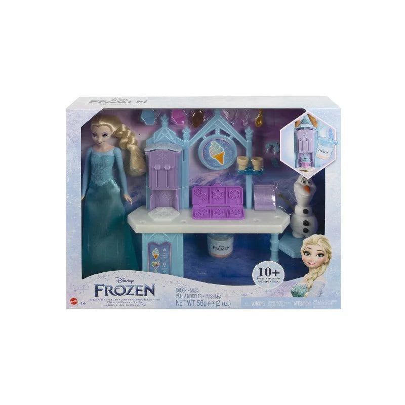 Mattel HMJ48 Disney Die Eiskönigin Elsas und Olafs Eiscreme-Stand