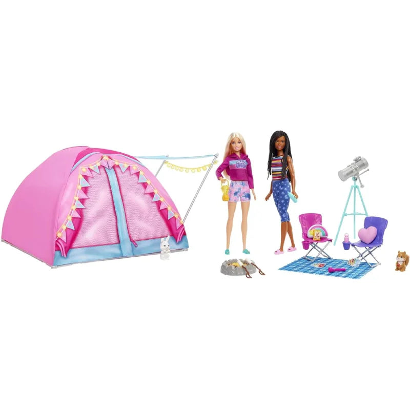 Barbie Camping Zelt Spielset HGC18