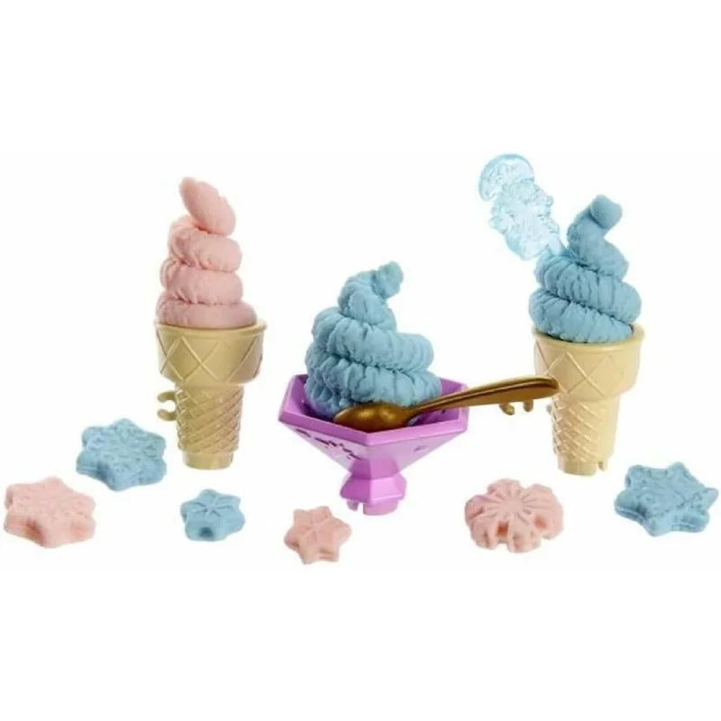 Mattel HMJ48 Disney Die Eiskönigin Elsas und Olafs Eiscreme-Stand