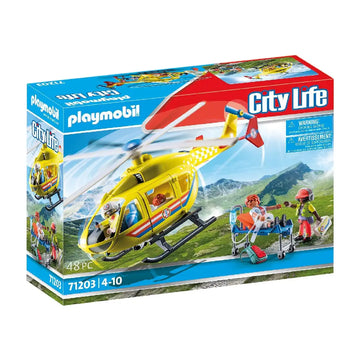 PLAYMOBIL City Life 71203 Rettungshelikopter - Mr.bricksANDmore