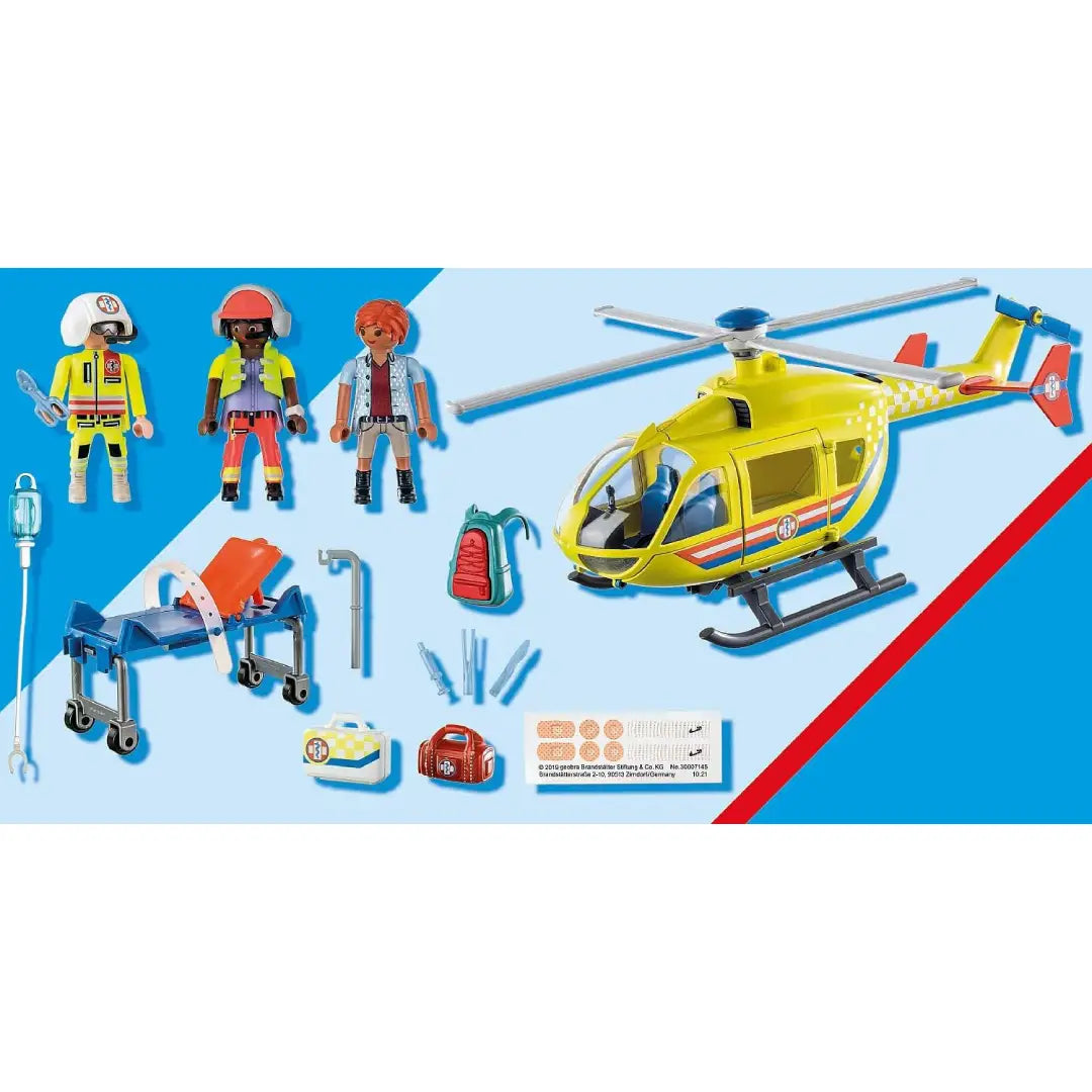PLAYMOBIL City Life 71203 Rettungshelikopter - Mr.bricksANDmore