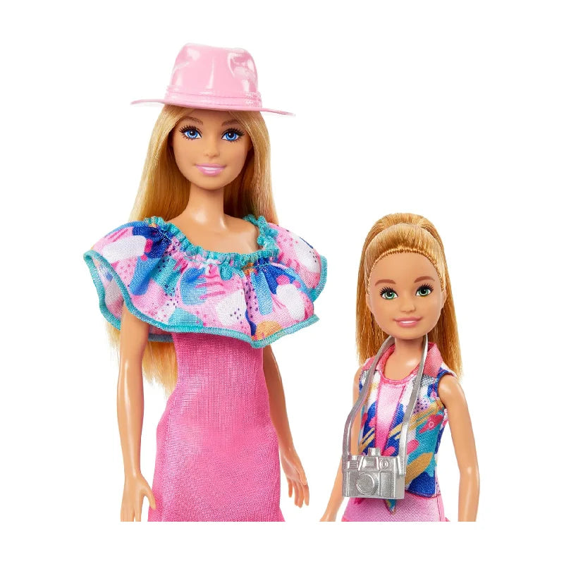 Barbie und Stacie Schwestern Puppenset mit 2 Hunden HRM09