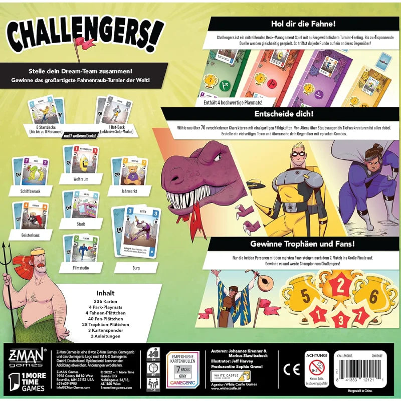 ZMan, Challengers!, Kennerspiel des Jahres 2023