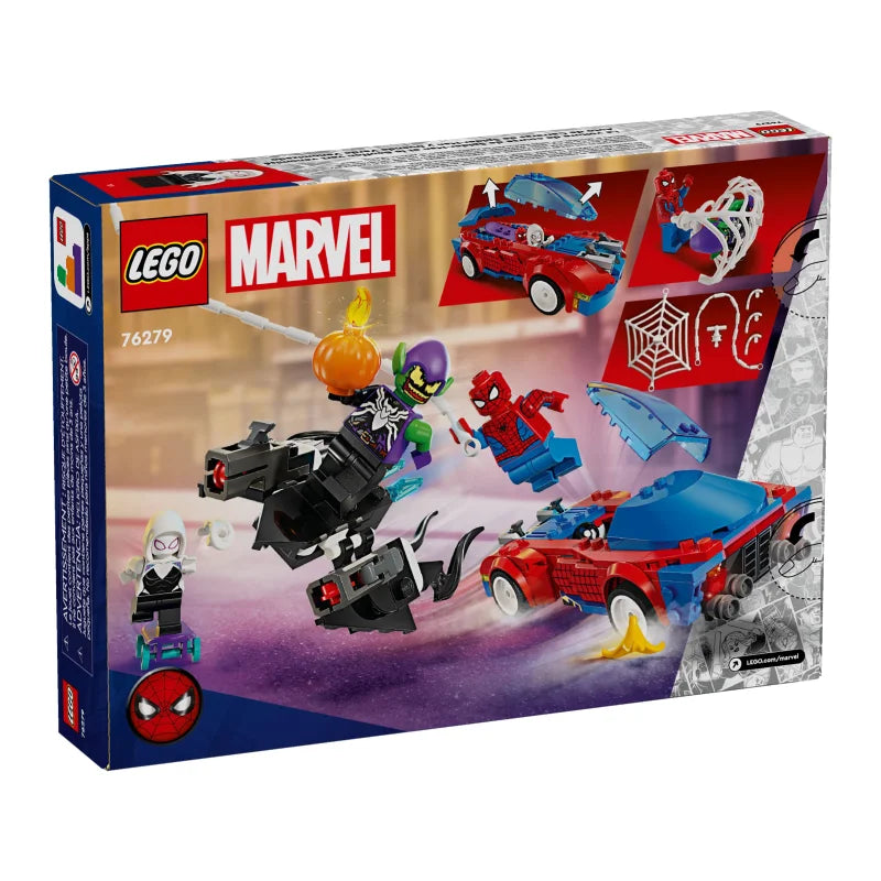 LEGO® Super Heroes 76279 Spider-Mans Rennauto & Venom Green Goblin - Mr.bricksANDmore
