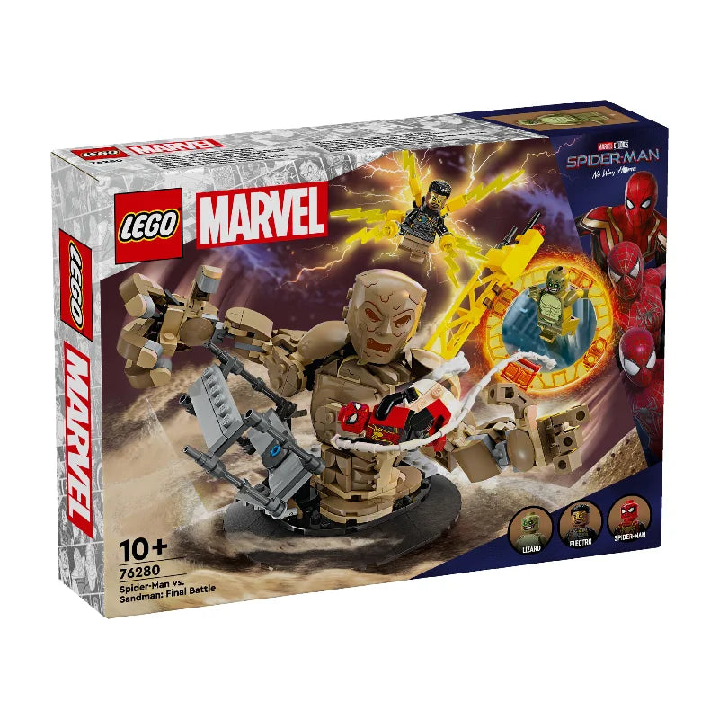 Super Heroes 76280 Spider-Man vs. Sandman: Showdown - Mr.bricksANDmore