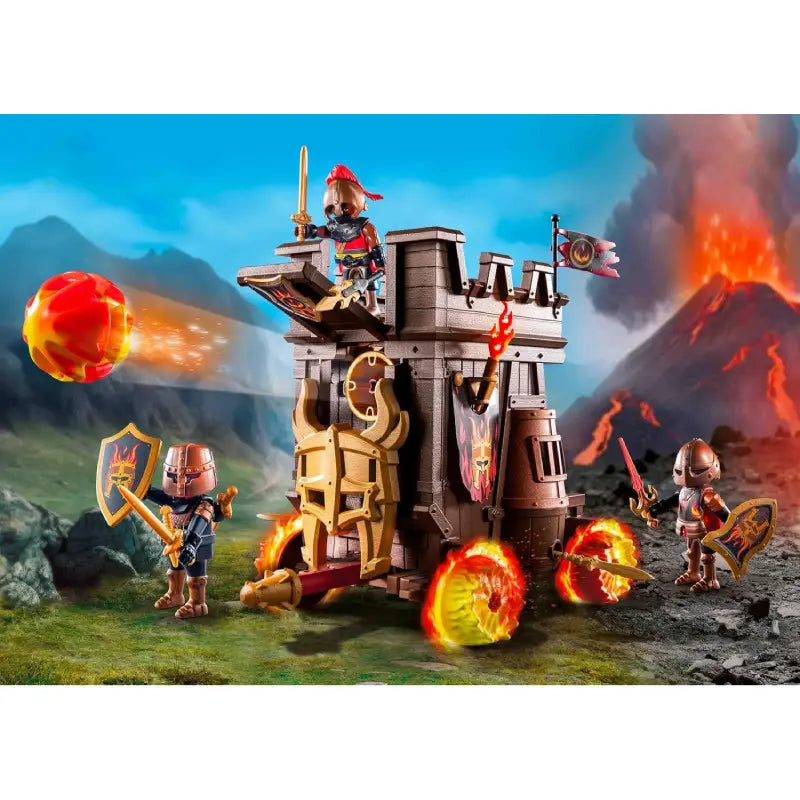Playmobil Novelmore 71643 Angriffswagen mit Feuerkanone