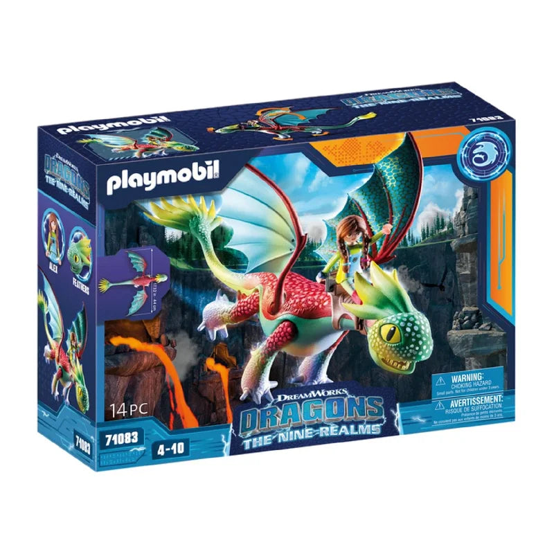 Playmobil Dragons 71083 The Nine Realms - Feathers & Alex