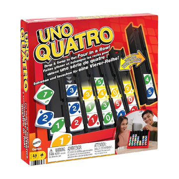Mattel Games UNO Quatro HPF82
