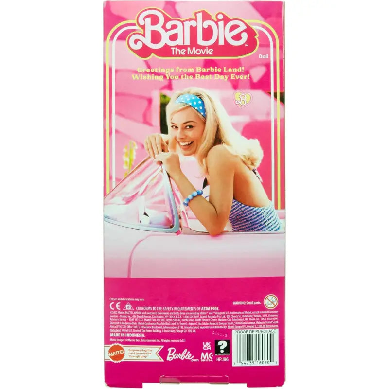 Barbie The Movie, Margot Robbie als Barbie HPJ96 - Mr.bricksANDmore