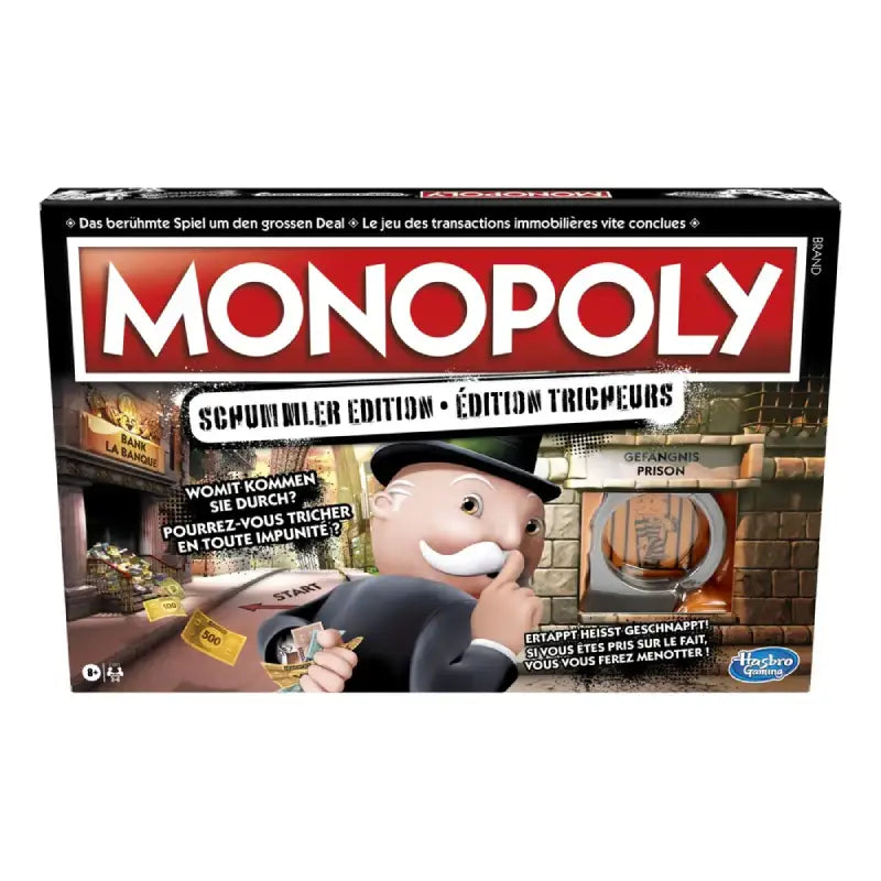 Hasbro E1871149 Monopoly Mogeln und Täuschen Schummler Edition - Mr.bricksANDmore