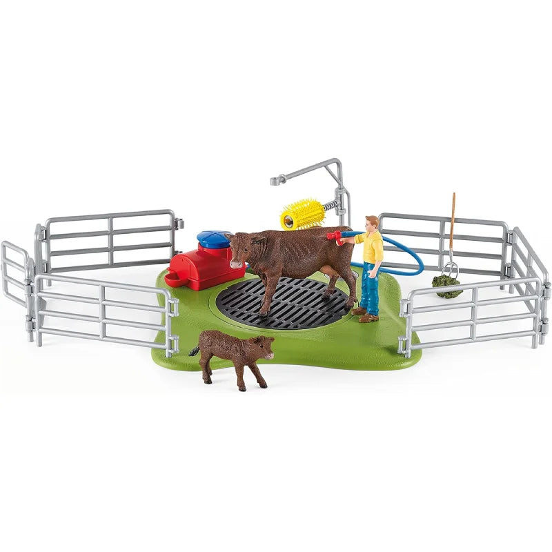 Schleich - 42529 FARM WORLD® - Kuh Waschstation