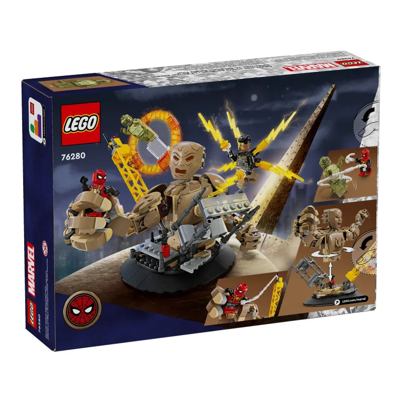 Super Heroes 76280 Spider-Man vs. Sandman: Showdown - Mr.bricksANDmore