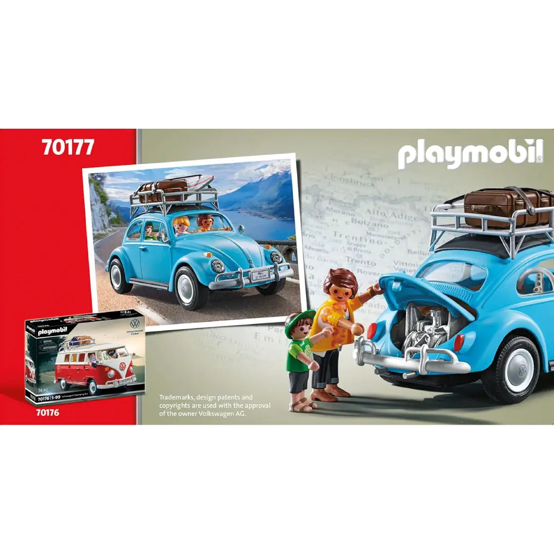Playmobil Volkswagen 70177 Käfer mit Dachgepäckträger - Mr.bricksANDmore