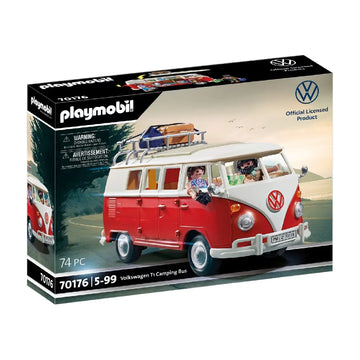 PLAYMOBIL Volkswagen 70176 T1 Camping Bus - Mr.bricksANDmore