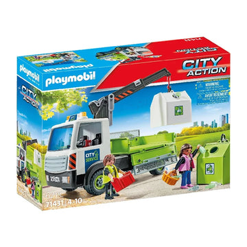 Playmobil City Action 71431 Altglas-LKW mit Container