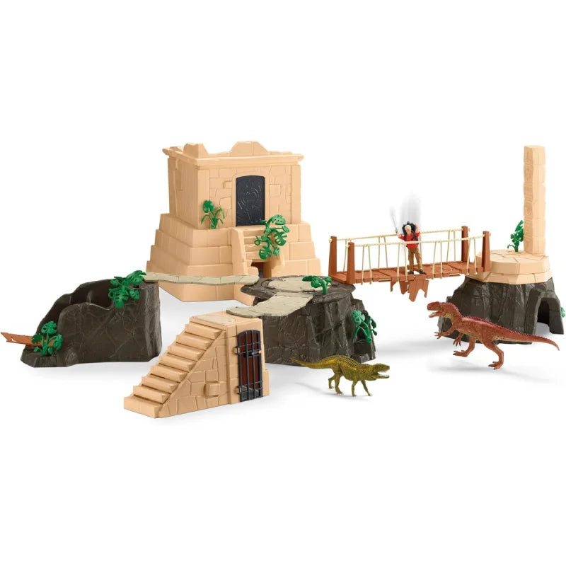 Schleich - Dinosaurs 42656 Dino Tempel-Eroberung Mega-Set