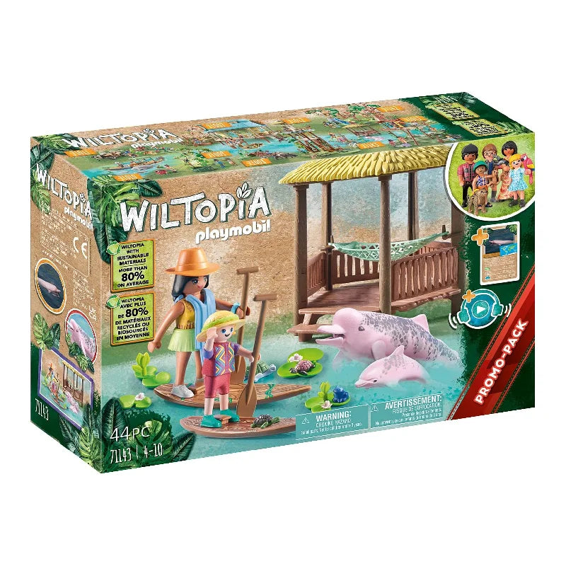 Playmobil Wiltopia 71143 Paddeltour mit den Flussdelfinen - Mr.bricksANDmore