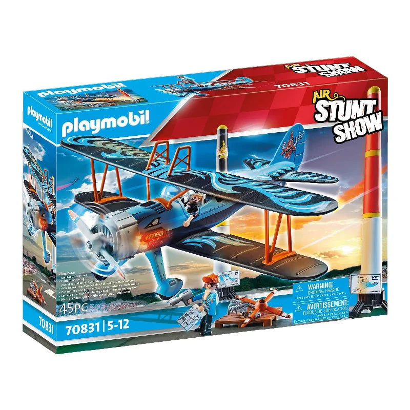 Playmobil Air Stuntshow 70831 Doppeldecker Phönix - Mr.bricksANDmore