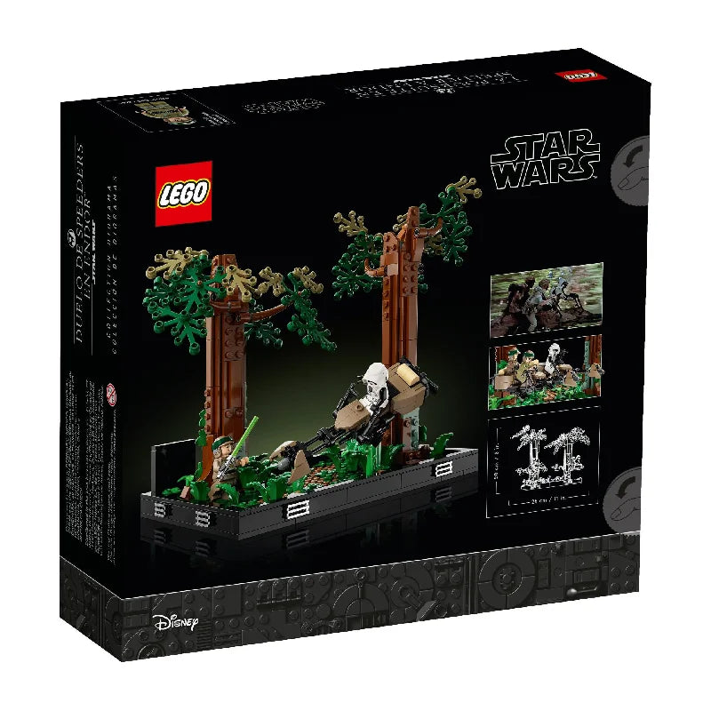 LEGO® Star Wars 75353 Verfolgungsjagd auf Endor™ – Diorama