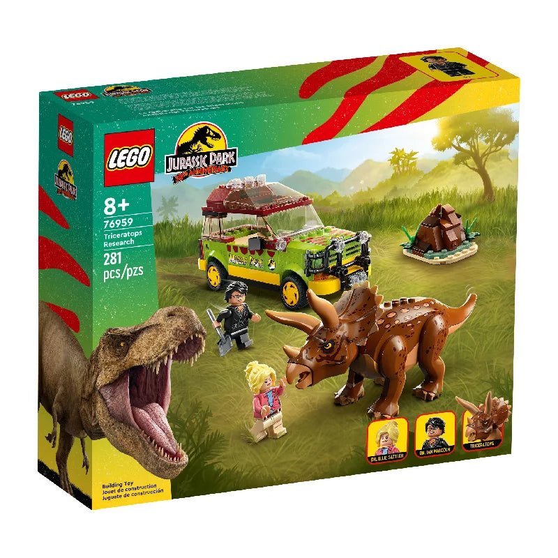 LEGO® Jurassic World 76959 Triceratops-Forschung