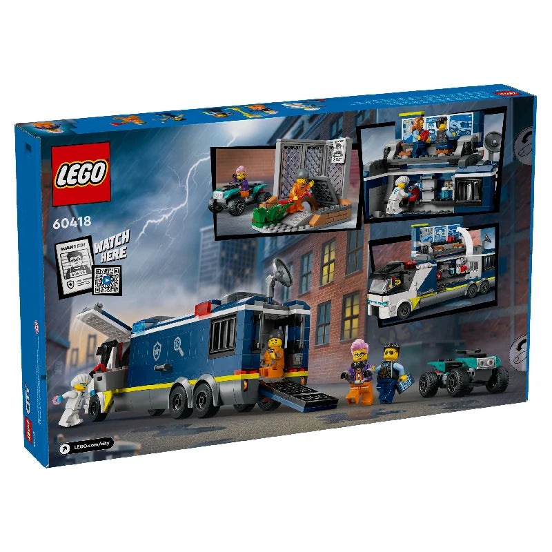 LEGO® City 60418 Polizeitruck mit Labor - Mr.bricksANDmore