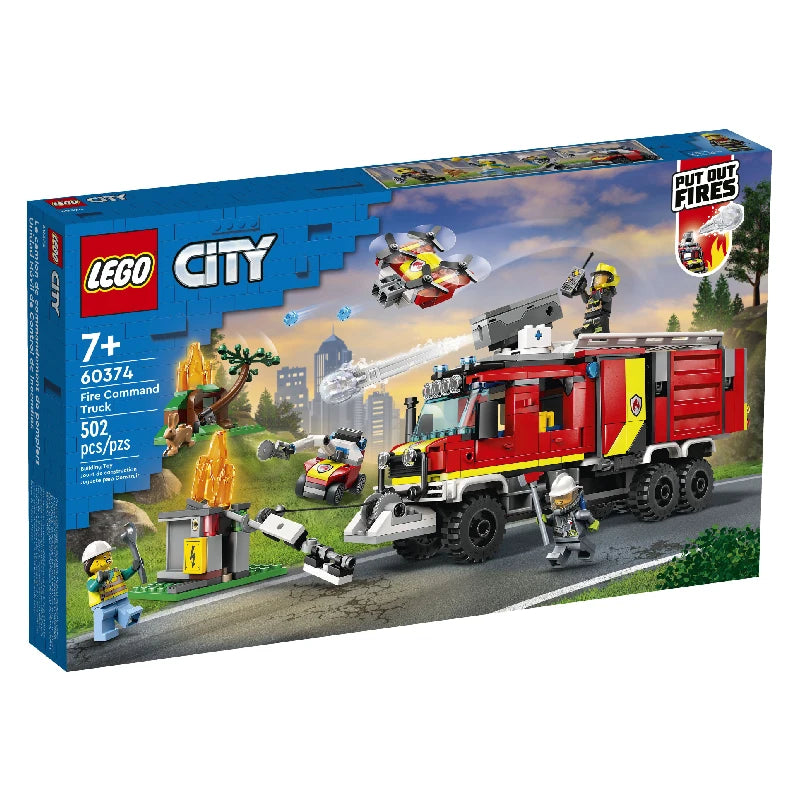 LEGO® City 60374 Einsatzleitwagen der Feuerwehr - Mr.bricksANDmore
