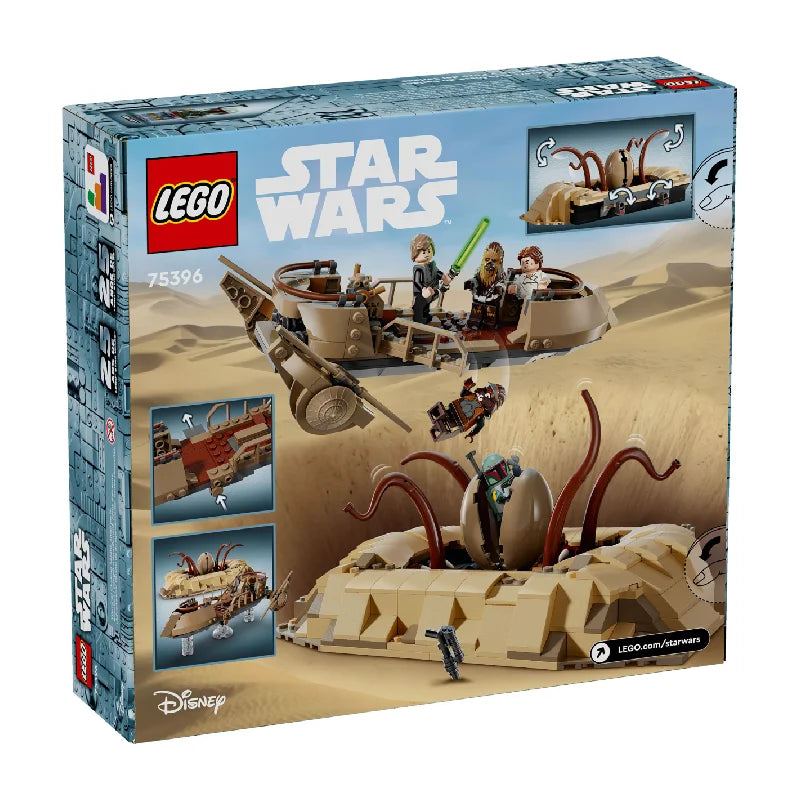 LEGO® Star Wars 75396 Wüsten-Skiff und Sarlacc-Grube