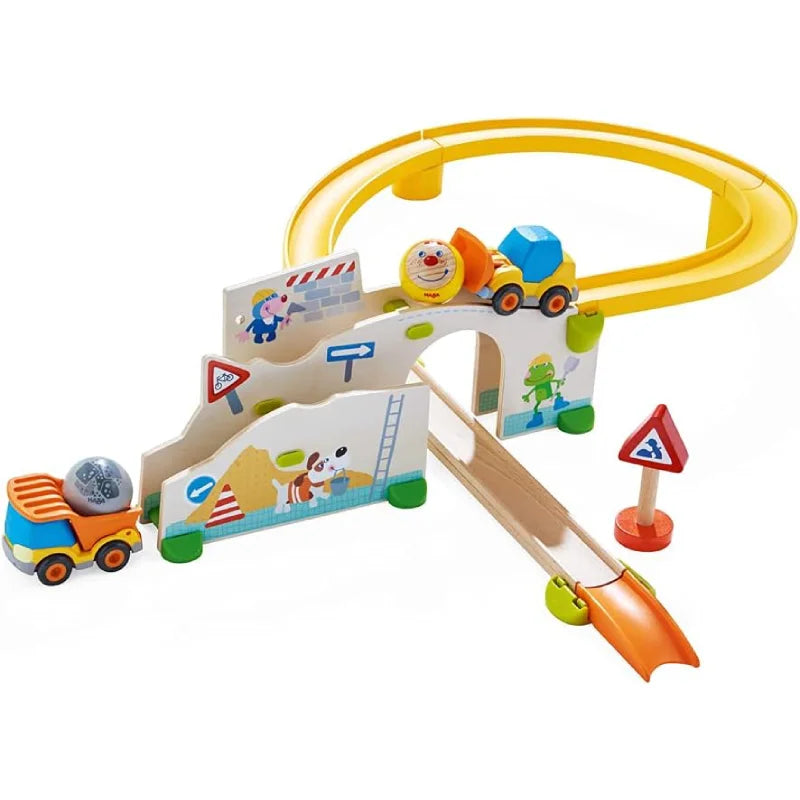 HABA 303081 Kullerbü - Spielbahn Auf der Baustelle