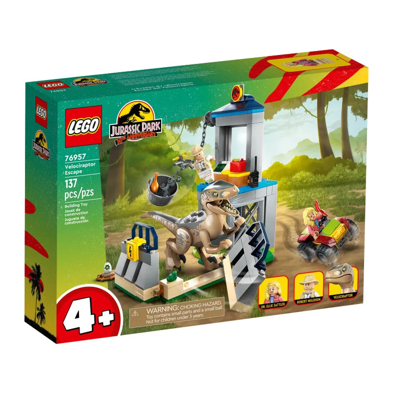 LEGO® Jurassic World 76957 Flucht des Velociraptors