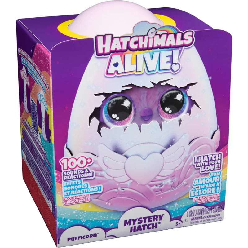 Spin Master Hatchimals Alive Mystery Ei Pufficorn - Mr.bricksANDmore