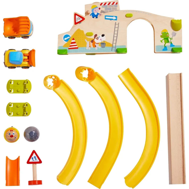 HABA 303081 Kullerbü - Spielbahn Auf der Baustelle