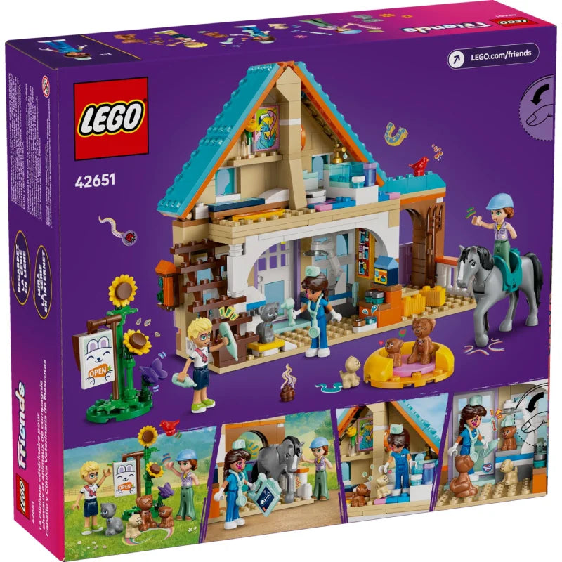 LEGO® Friends 42651 Tierarztpraxis für Pferde und Haustiere